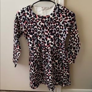 NWT Gymboree LS Leopard print dress 8